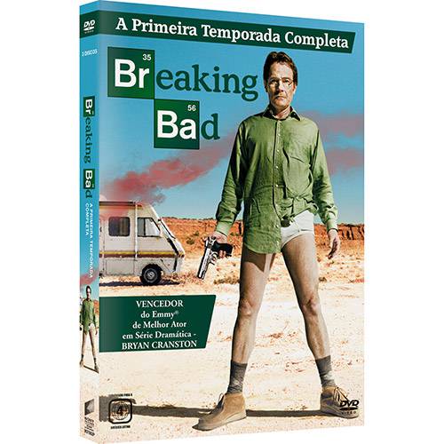 Tamanhos, Medidas e Dimensões do produto Dvd Breaking Bad - a Química do Mal 1ª Temporada (3 Discos)