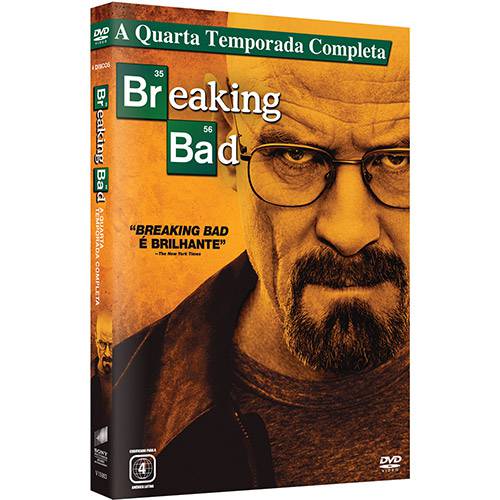 Tamanhos, Medidas e Dimensões do produto Dvd Breaking Bad - a Química do Mal 4ª Temporada (4 Discos)