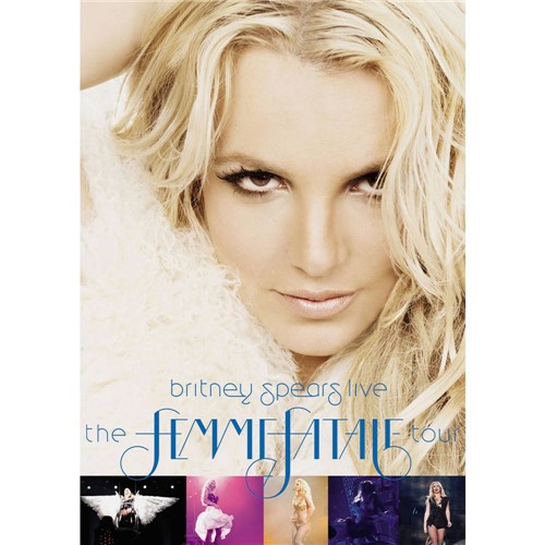Tamanhos, Medidas e Dimensões do produto DVD Britney Spears Live: The Femme Fatale Tour