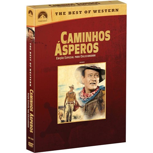 Tamanhos, Medidas e Dimensões do produto DVD Caminhos Ásperos - The Best Of Western