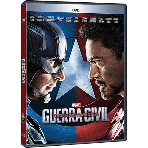 Tamanhos, Medidas e Dimensões do produto DVD - Capitão América: Guerra Civil
