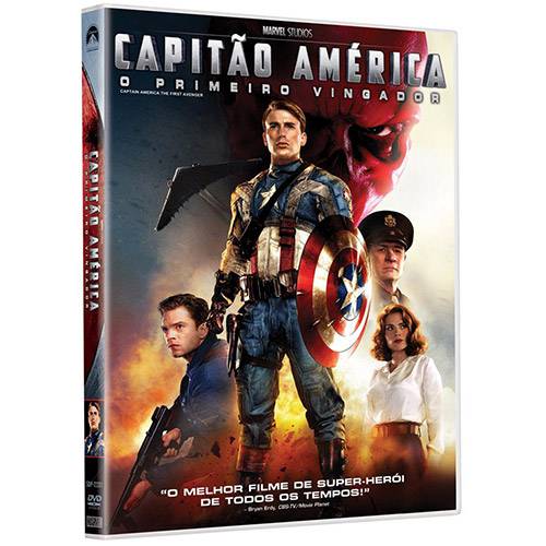 Tamanhos, Medidas e Dimensões do produto DVD Capitão América - o Primeiro Vingador