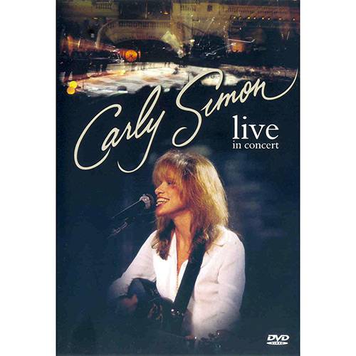 Tamanhos, Medidas e Dimensões do produto DVD - Carly Simon - Live In Concert