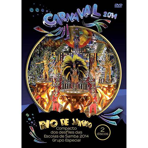 Tamanhos, Medidas e Dimensões do produto DVD - Carnaval 2014 Rio de Janeiro: Compacto dos Desfiles das Escolas de Samba 2014 Grupo Especial (2 Discos)