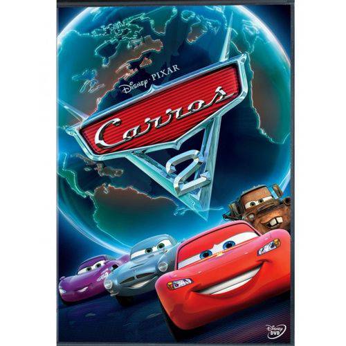 Tamanhos, Medidas e Dimensões do produto DVD CARROS 2 - Disney/Pixar