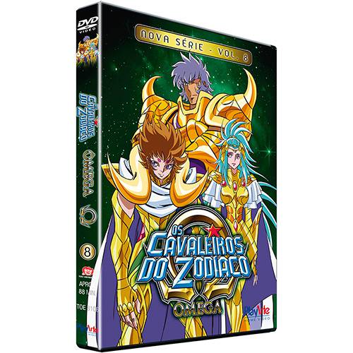 Tamanhos, Medidas e Dimensões do produto DVD - Cavaleiros do Zodíaco: Ômega Vol. 8