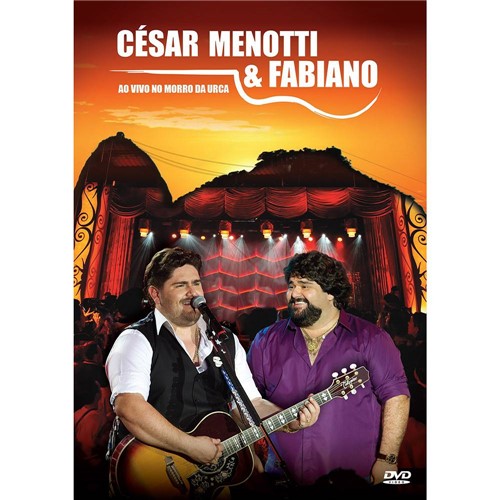 Tamanhos, Medidas e Dimensões do produto DVD César Menotti & Fabiano - ao Vivo no Morro da Urca