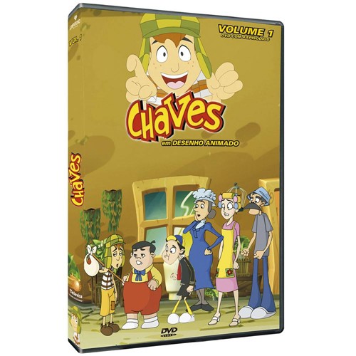 Tamanhos, Medidas e Dimensões do produto DVD Chaves: o Desenho Animado (Vol. 1)