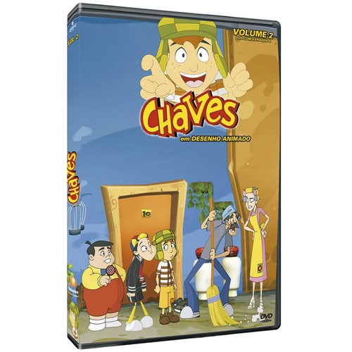 Tamanhos, Medidas e Dimensões do produto DVD Chaves: o Desenho Animado (Vol. 2)