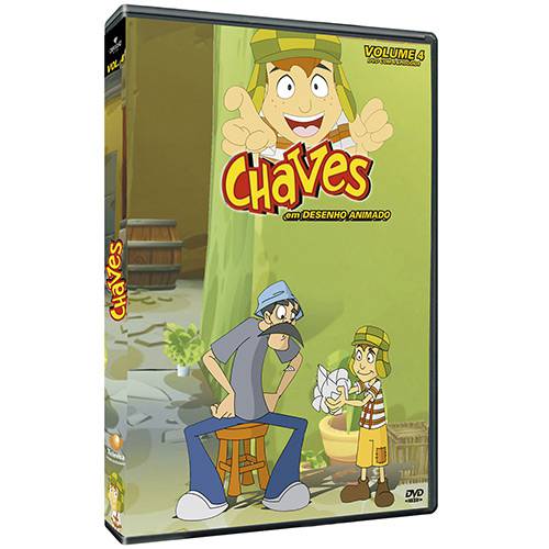 DVD Chaves em desenho animado