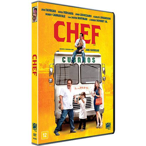 Tamanhos, Medidas e Dimensões do produto DVD - Chef
