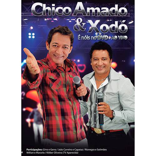 Tamanhos, Medidas e Dimensões do produto DVD - Chico Amado & Xodó - ao Vivo