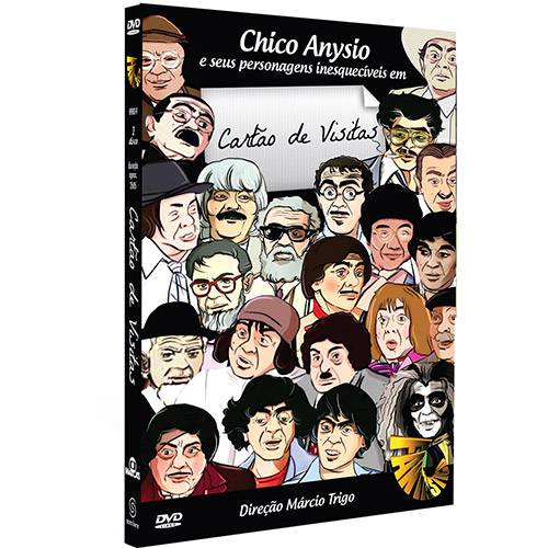 Tamanhos, Medidas e Dimensões do produto DVD Chico Anysio - Cartão de Visitas
