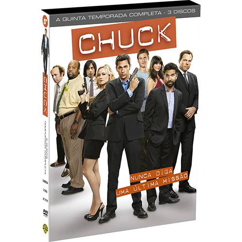 Tamanhos, Medidas e Dimensões do produto DVD Chuck: a 5ª Temporada Completa (3 DVDs)