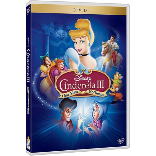 Tamanhos, Medidas e Dimensões do produto DVD Cinderela III: uma Volta no Tempo