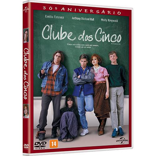 Tamanhos, Medidas e Dimensões do produto DVD - Clube dos Cinco - Edição 30º Aniversário