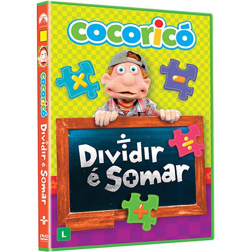 Tamanhos, Medidas e Dimensões do produto DVD - Cocoricó - Dividir e Somar!