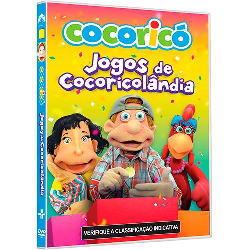 Tamanhos, Medidas e Dimensões do produto DVD - Cocoricó - Jogos de Cocoricolândia