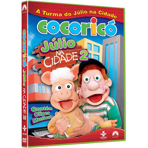 Tamanhos, Medidas e Dimensões do produto DVD - Cocoricó Julio na Cidade 2