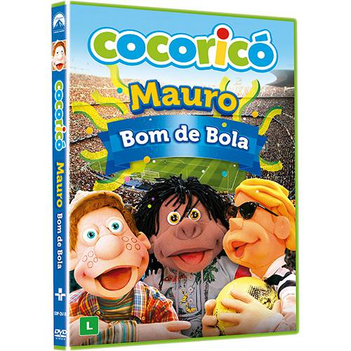 Tamanhos, Medidas e Dimensões do produto DVD - Cocoricó - Mauro Bom de Bola