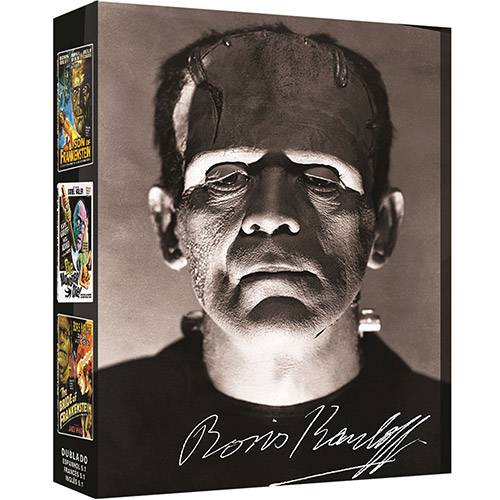 Tamanhos, Medidas e Dimensões do produto DVD - Coleção Boris Karloff (3 Discos)
