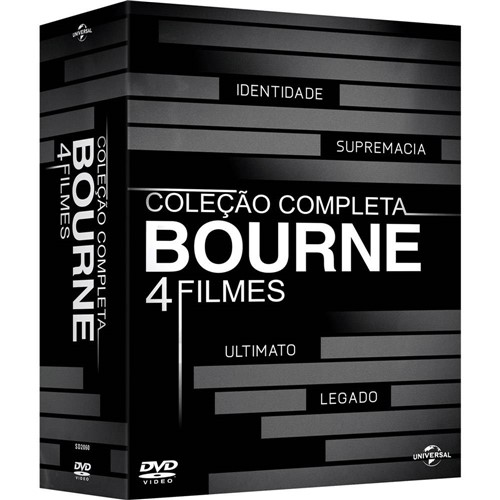 Tamanhos, Medidas e Dimensões do produto DVD - Coleção Bourne (4 Discos)