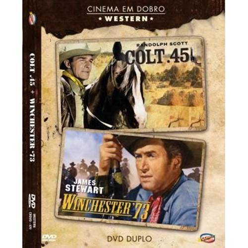 Tamanhos, Medidas e Dimensões do produto DVD - Coleção Cinema em Dobro: Colt. 45 + Winchester' 73 (2 Discos)