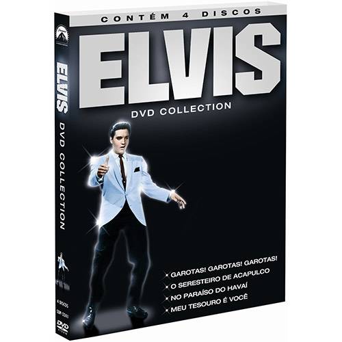Tamanhos, Medidas e Dimensões do produto DVD Coleção Elvis (4 Discos)