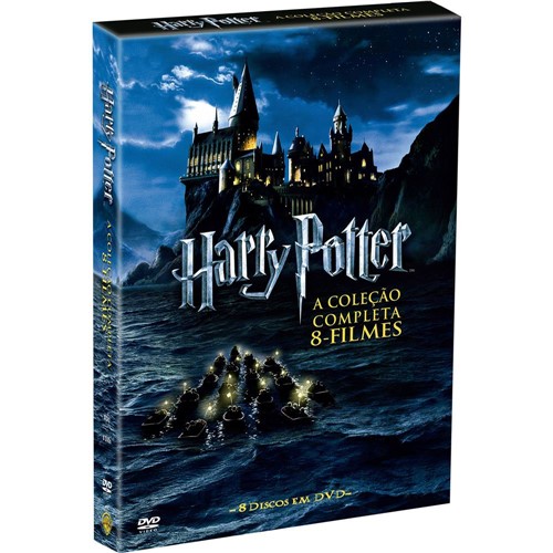 Tamanhos, Medidas e Dimensões do produto DVD Coleção Harry Potter 1-7B (8 Discos)