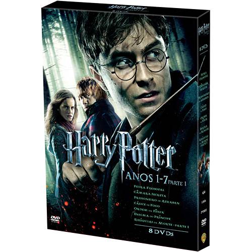 Tamanhos, Medidas e Dimensões do produto DVD Coleção Harry Potter - Edição de 1 a 7 (8 DVDs)
