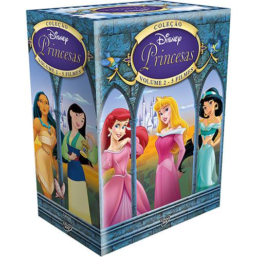 Tamanhos, Medidas e Dimensões do produto DVD - Coleção Princesas Volume 2
