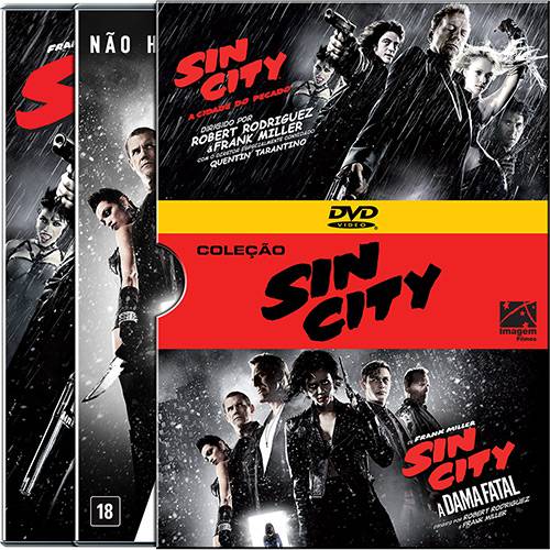 Tamanhos, Medidas e Dimensões do produto DVD - Coleção Sin City Vol. 1 e 2