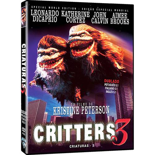 Tamanhos, Medidas e Dimensões do produto DVD Criaturas 3