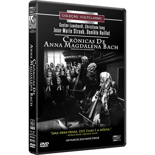 Tamanhos, Medidas e Dimensões do produto DVD - Crônicas de Anna Magdalena Bach