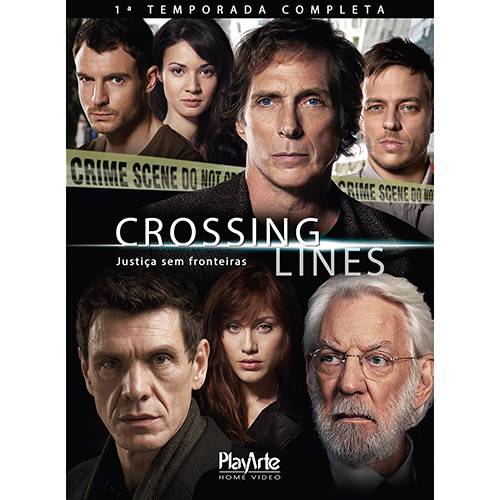Tamanhos, Medidas e Dimensões do produto DVD Crossing Line - 1ª Temporada Completa - DVD (3 Discos)