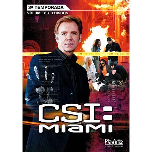 Tamanhos, Medidas e Dimensões do produto DVD CSI Miami - 3ª Temporada - Volume 3