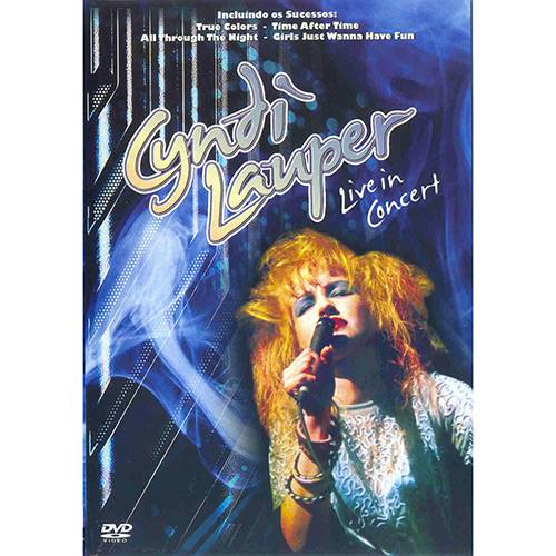 Tamanhos, Medidas e Dimensões do produto DVD - Cyndy Lauper - Live In Concert