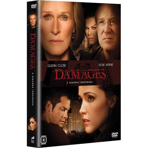 Tamanhos, Medidas e Dimensões do produto DVD Damages - 2ª Temporada