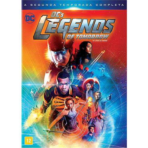 Tamanhos, Medidas e Dimensões do produto DVD - Dc Legends Of Tomorrow - Lendas do Amanhã - Segunda Temporada Completa