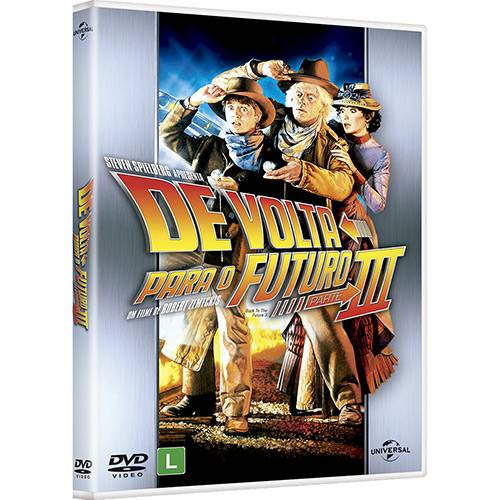 Tamanhos, Medidas e Dimensões do produto DVD - de Volta para o Futuro III
