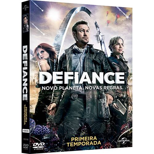 Tamanhos, Medidas e Dimensões do produto DVD - Defiance - Novo Planeta, Novas Regras - 1 ª Temporada (4 Discos)