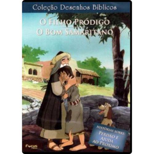 Tamanhos, Medidas e Dimensões do produto Dvd Desenhos Bíblicos Vol. 11 - o Filho Pródigo - o Bom Samaritano