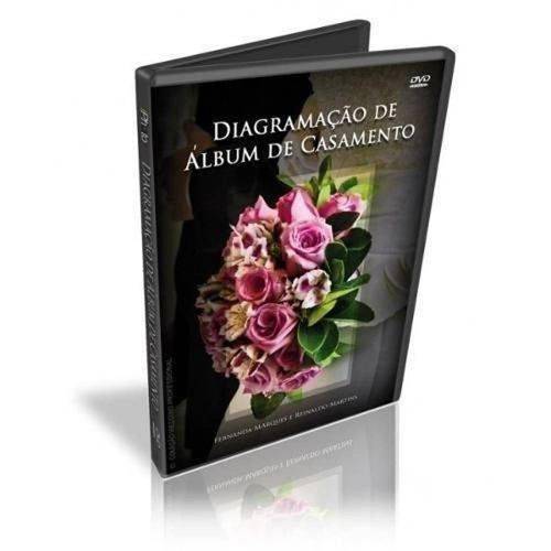 Tamanhos, Medidas e Dimensões do produto DVD - Diagramação de Álbuns de Casamento – Vol. 1 - Fernanda Marques e Reinaldo Martins