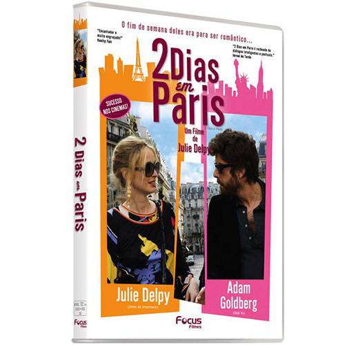 Tamanhos, Medidas e Dimensões do produto DVD 2 Dias em Paris