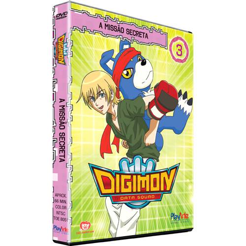 Tamanhos, Medidas e Dimensões do produto DVD Digimon - a Missão Secreta - Vol. 3