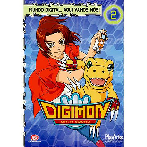 Tamanhos, Medidas e Dimensões do produto DVD Digimon - Data Squad Vol.2