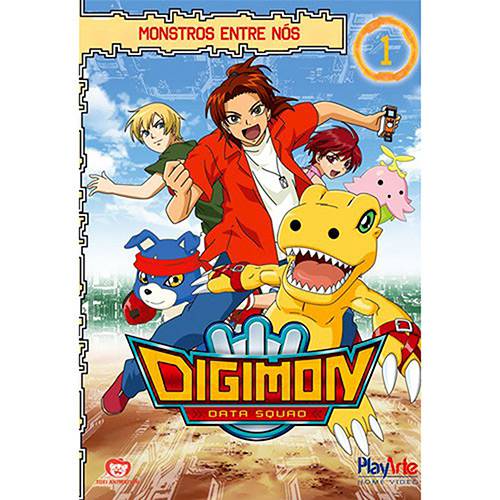 Tamanhos, Medidas e Dimensões do produto DVD Digimon Data Squad Vol.1