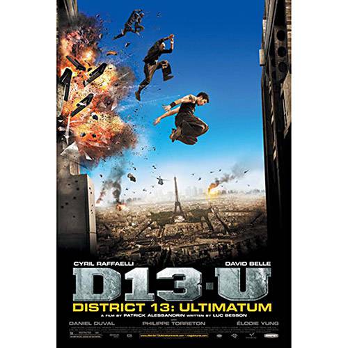 Tamanhos, Medidas e Dimensões do produto DVD - District 13: Ultimatum - Importado