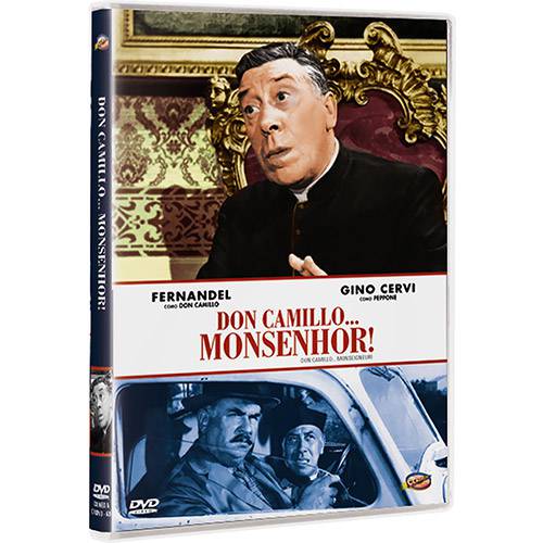 Tamanhos, Medidas e Dimensões do produto DVD - Don Camillo... Monsenhor!