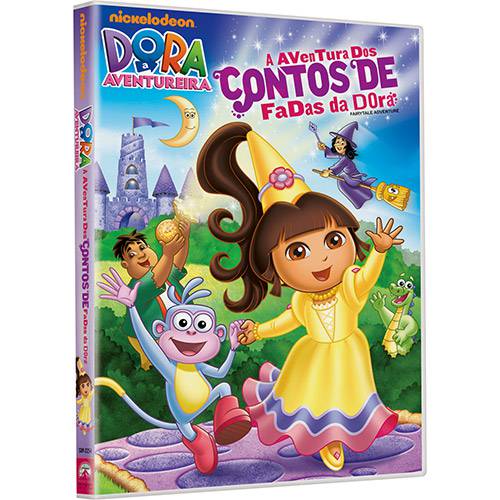 Tamanhos, Medidas e Dimensões do produto DVD Dora - a Aventura dos Contos de Fada da Dora